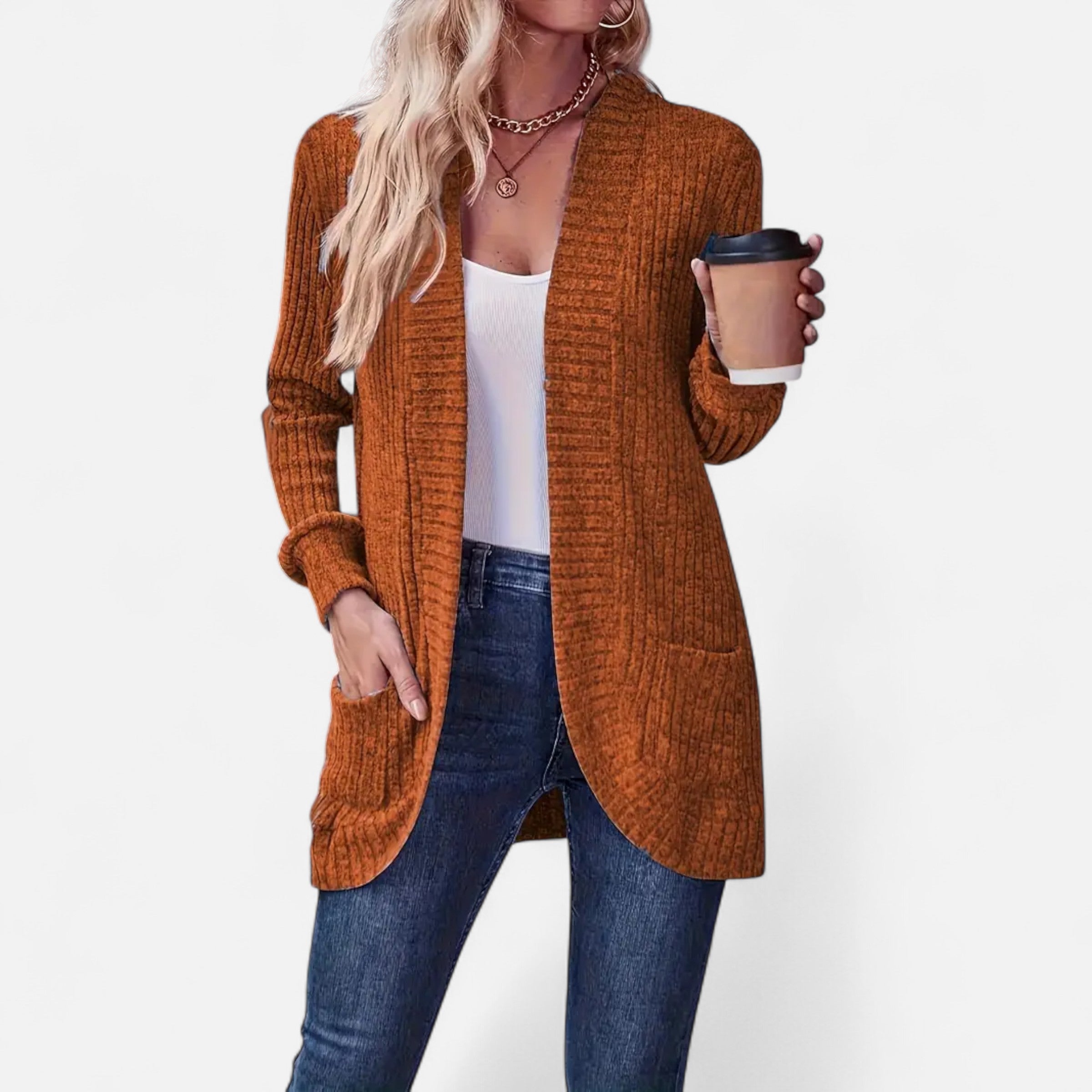Dorevelle | Women’s Knit Cardigan – Elegant Casual Essential