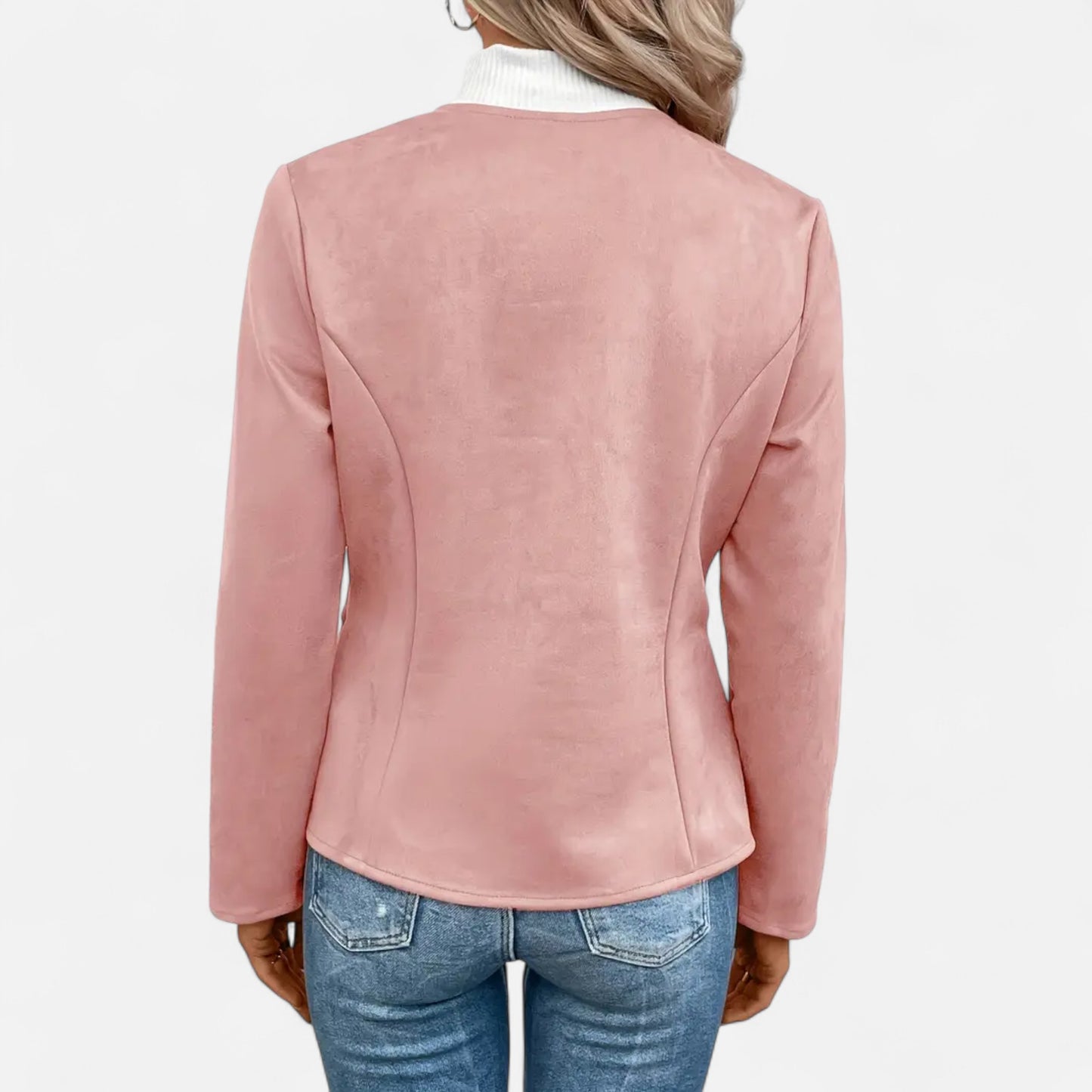 Dorevelle | Women’s Cropped Jacket – Slim Zip-Up Elegance