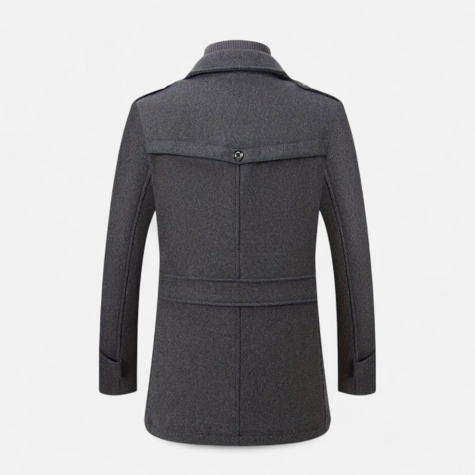 Dorevelle | Men’s Tweed Coat – Slim Heritage Elegance