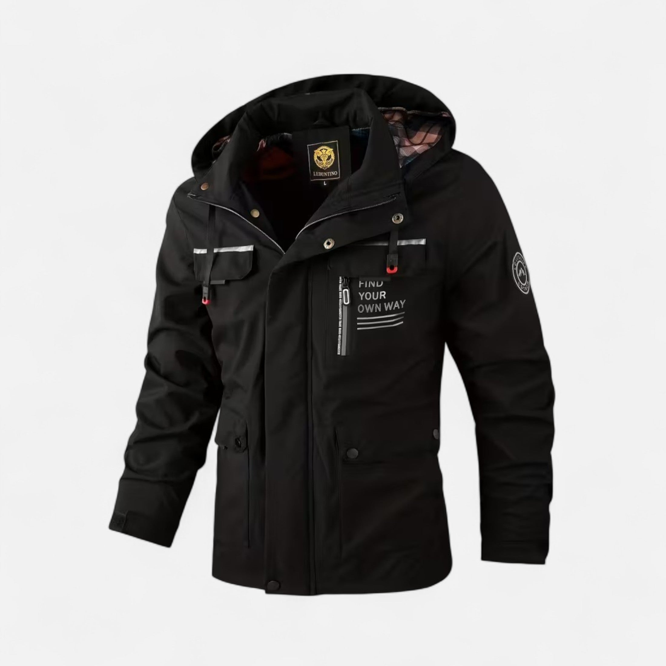 Dorevelle | Men’s Hooded Windbreaker – Lightweight Outdoor Jacket