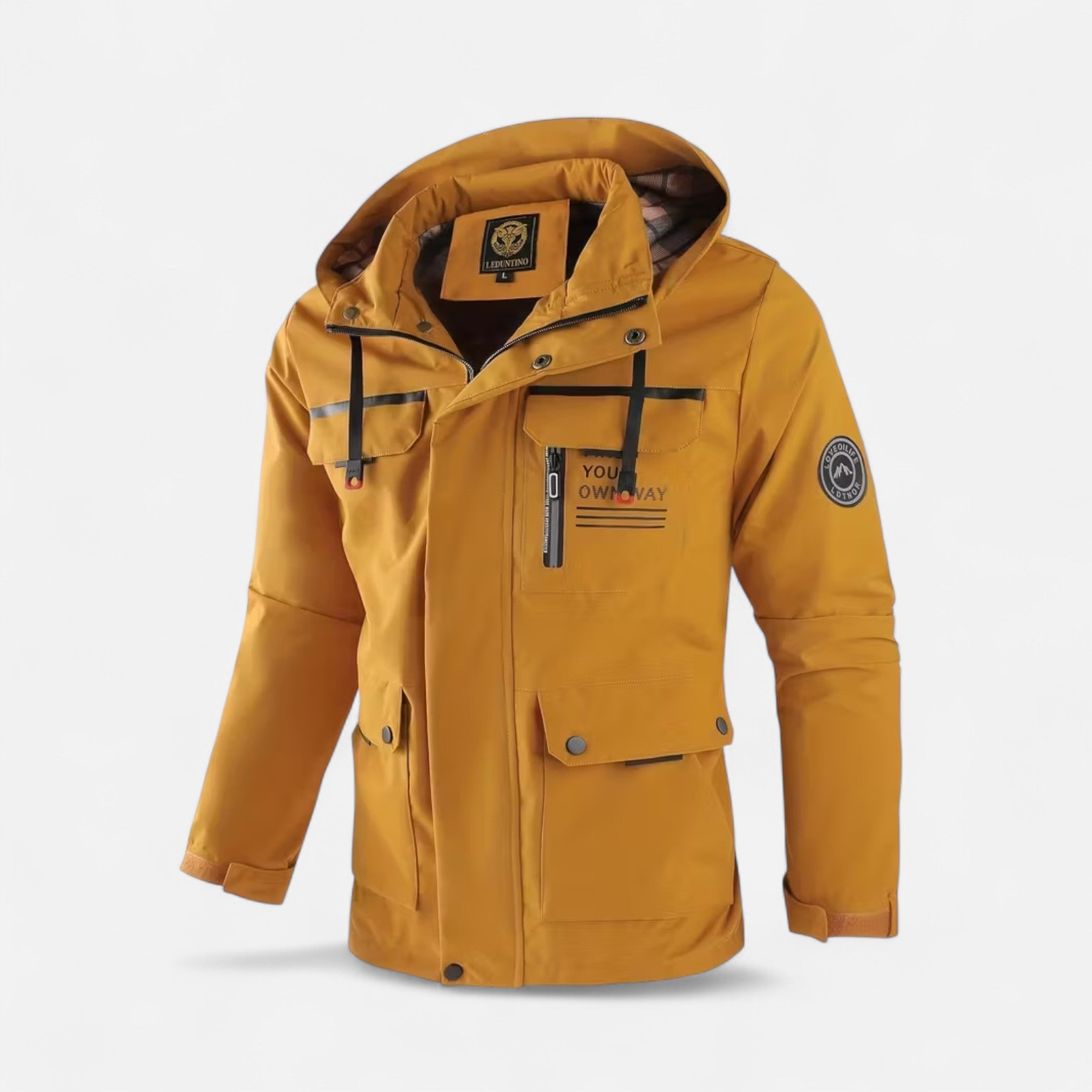 Dorevelle | Men’s Hooded Windbreaker – Lightweight Outdoor Jacket