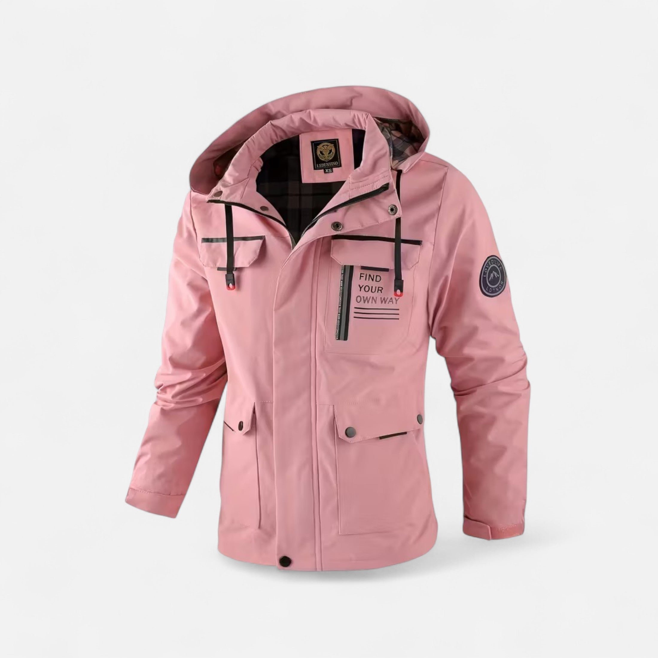 Dorevelle | Men’s Hooded Windbreaker – Lightweight Outdoor Jacket