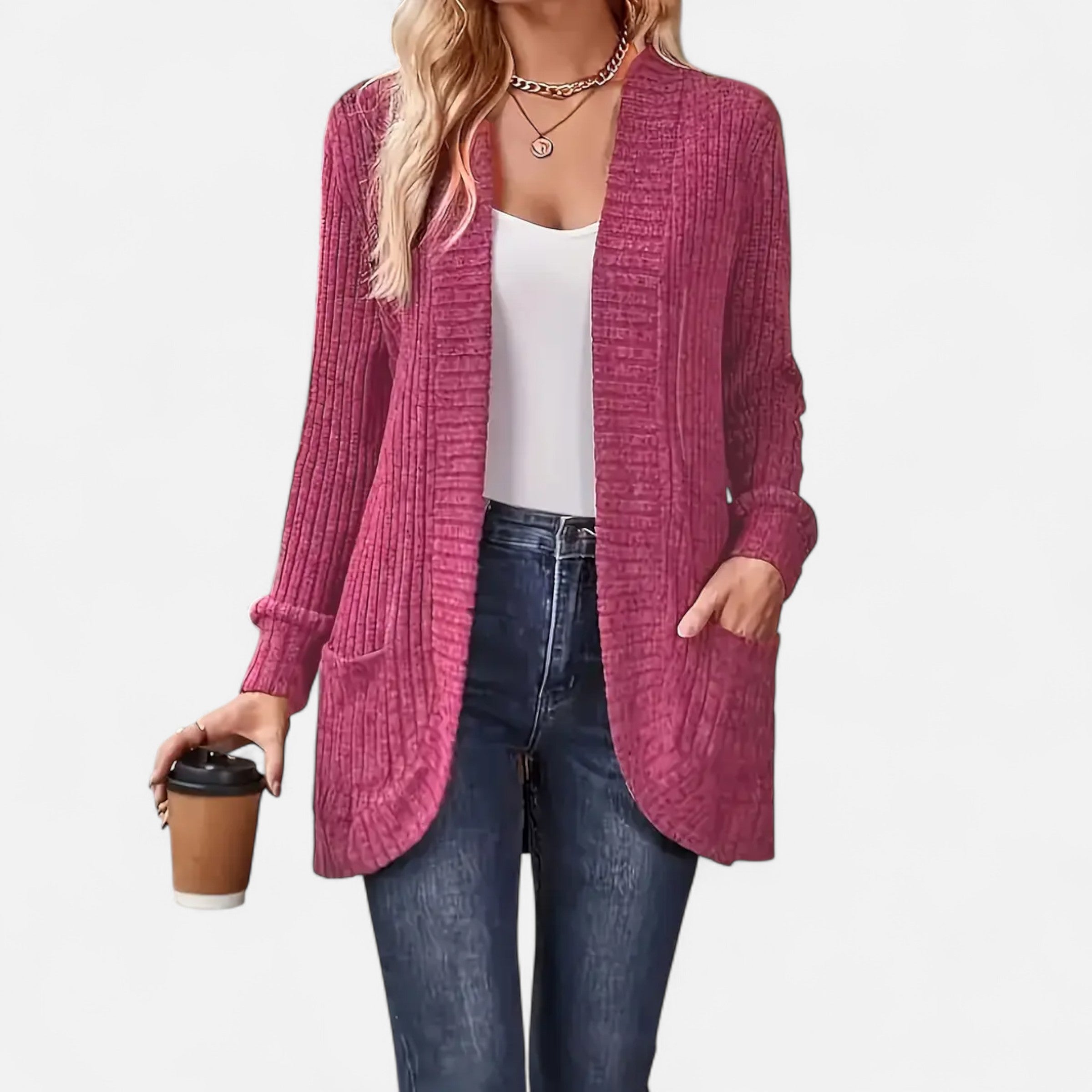 Dorevelle | Women’s Knit Cardigan – Elegant Casual Essential