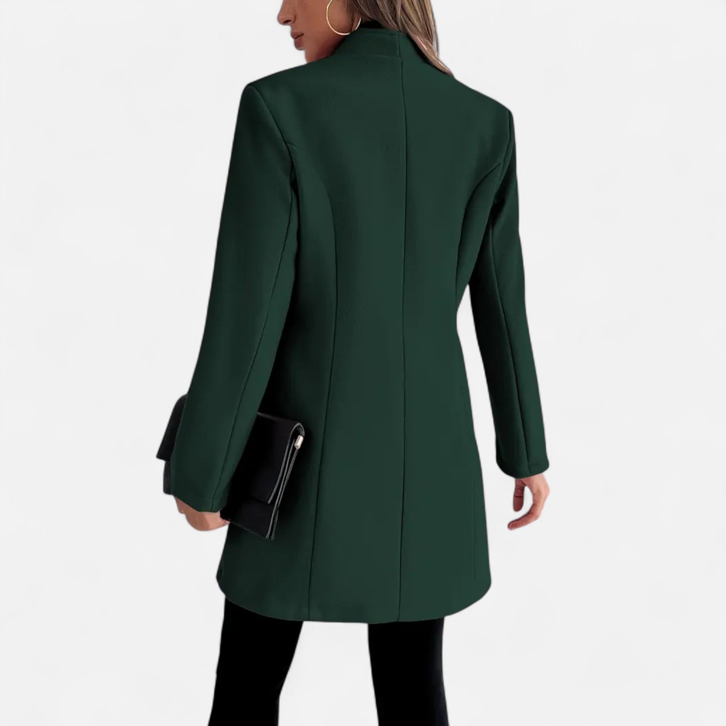 Dorevelle | Women’s Long Coat – Refined Raglan Sleeve Design