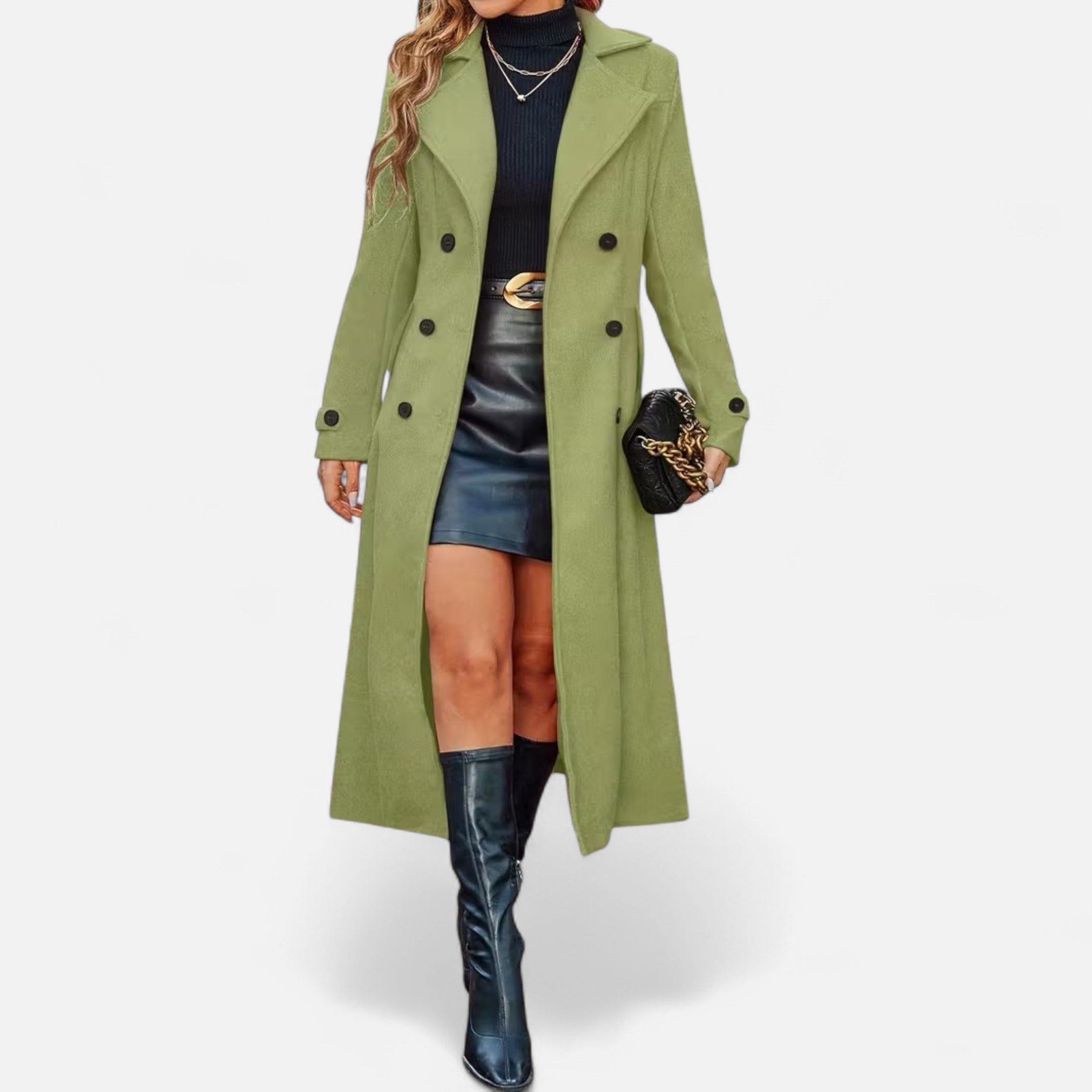 Dorevelle | Women’s Long Coat – Elegant Seasonal Outerwear