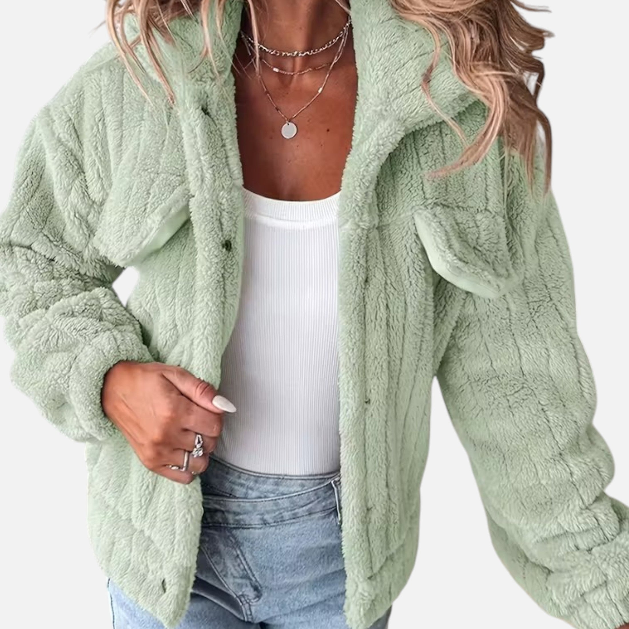 Dorevelle | Women’s Plush Casual Jacket
