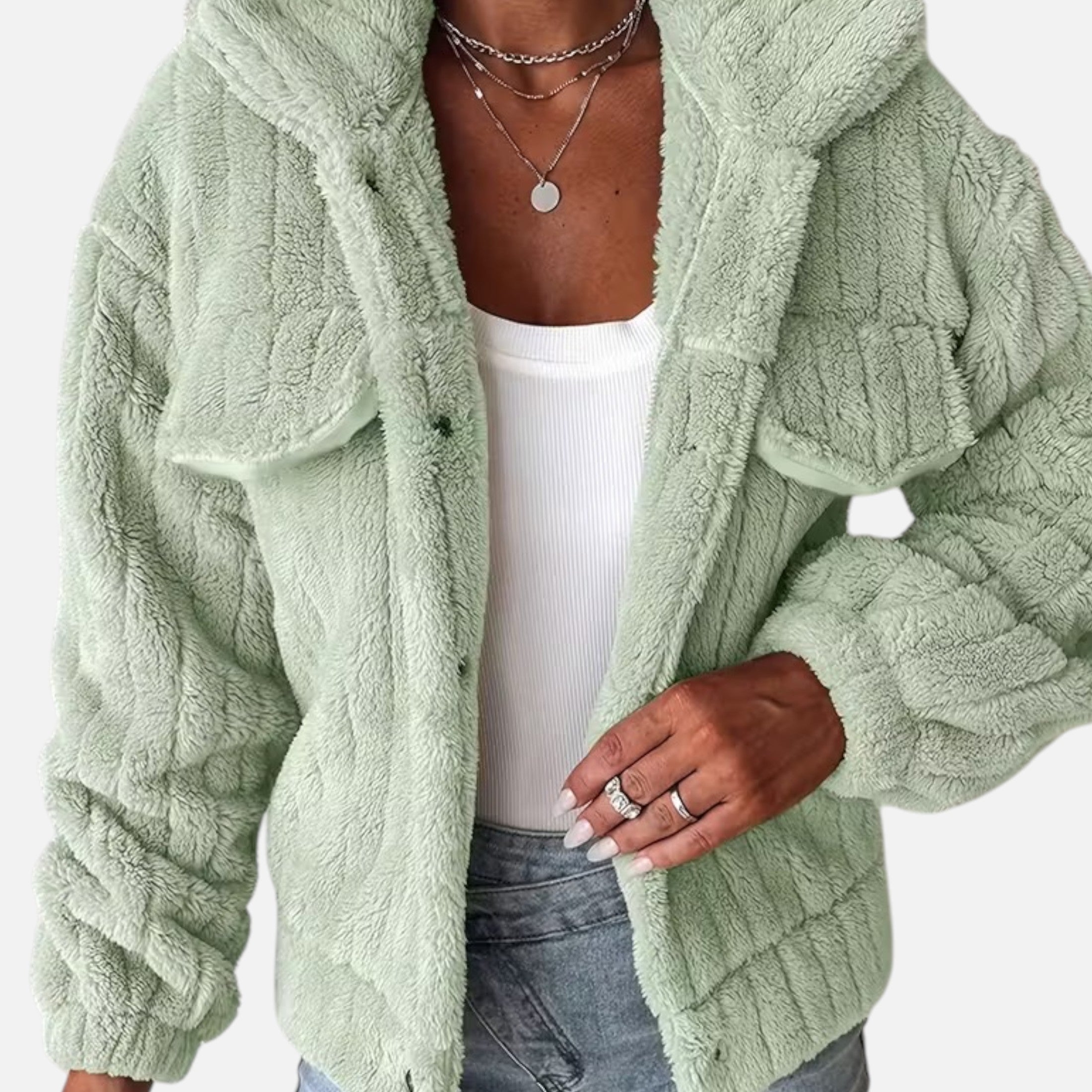 Dorevelle | Women’s Plush Casual Jacket