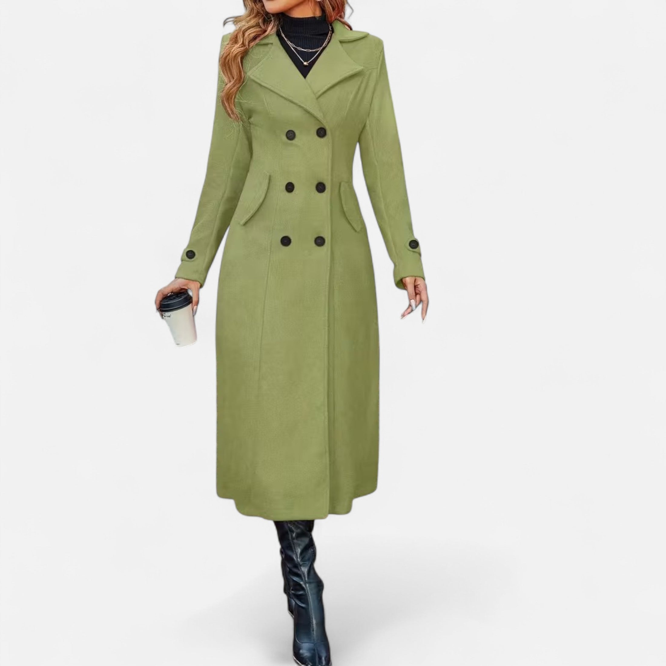 Dorevelle | Women’s Long Coat – Elegant Seasonal Outerwear