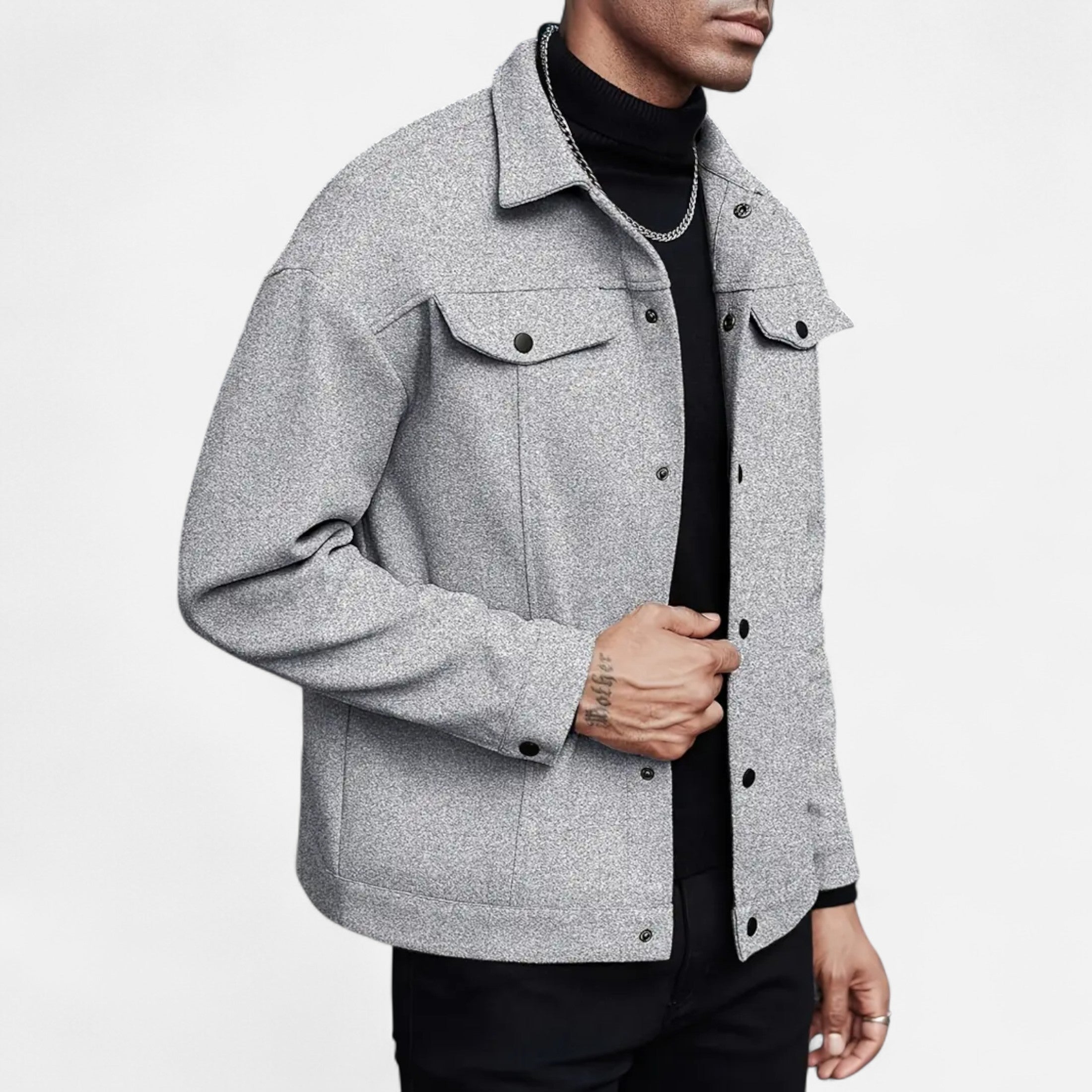 Dorevelle | Men’s Casual Lapel Jacket – Spring Autumn Elegance