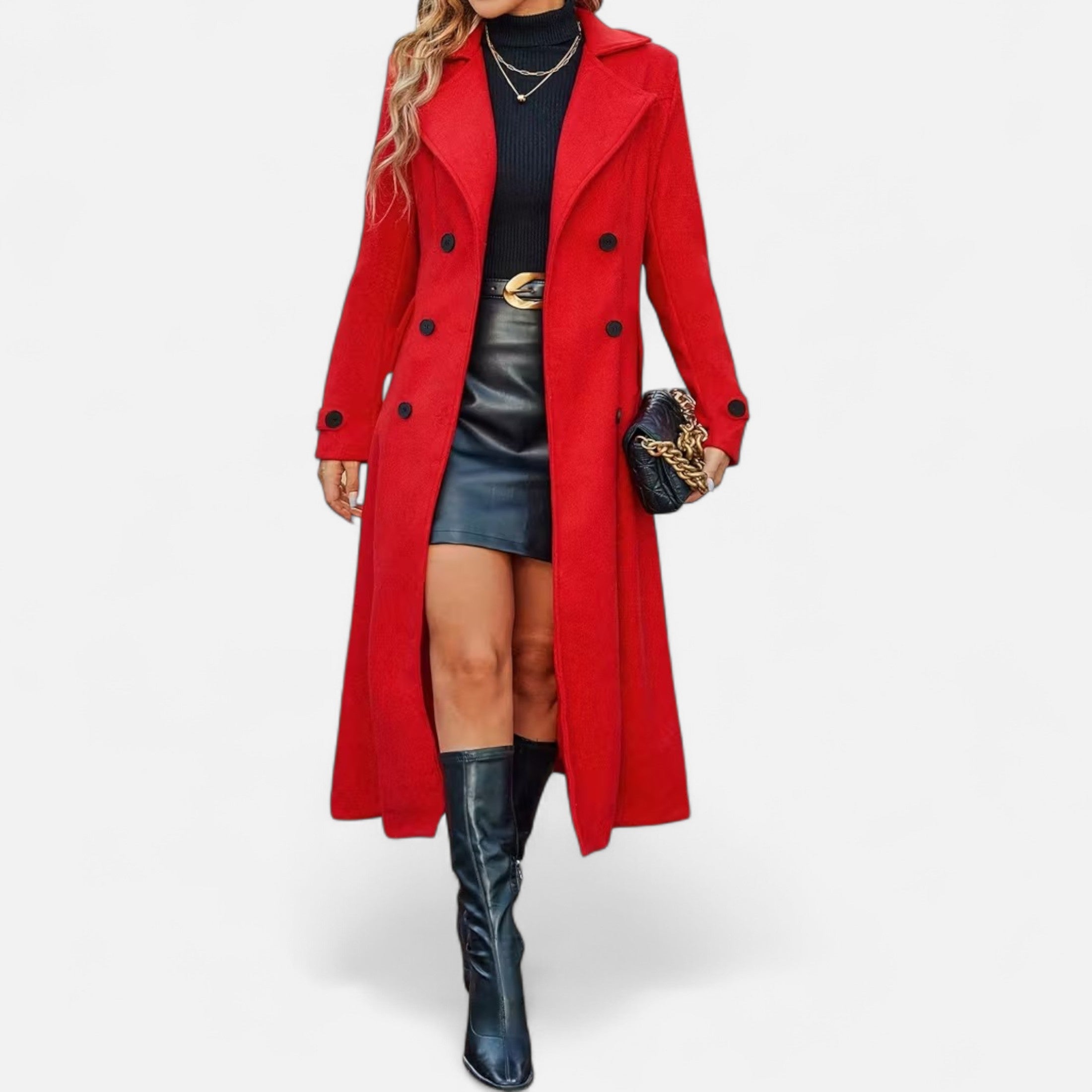 Dorevelle | Women’s Long Coat – Elegant Seasonal Outerwear