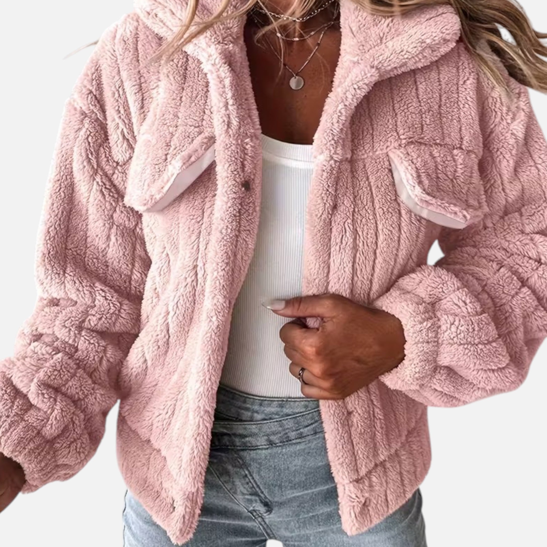 Dorevelle | Women’s Plush Casual Jacket
