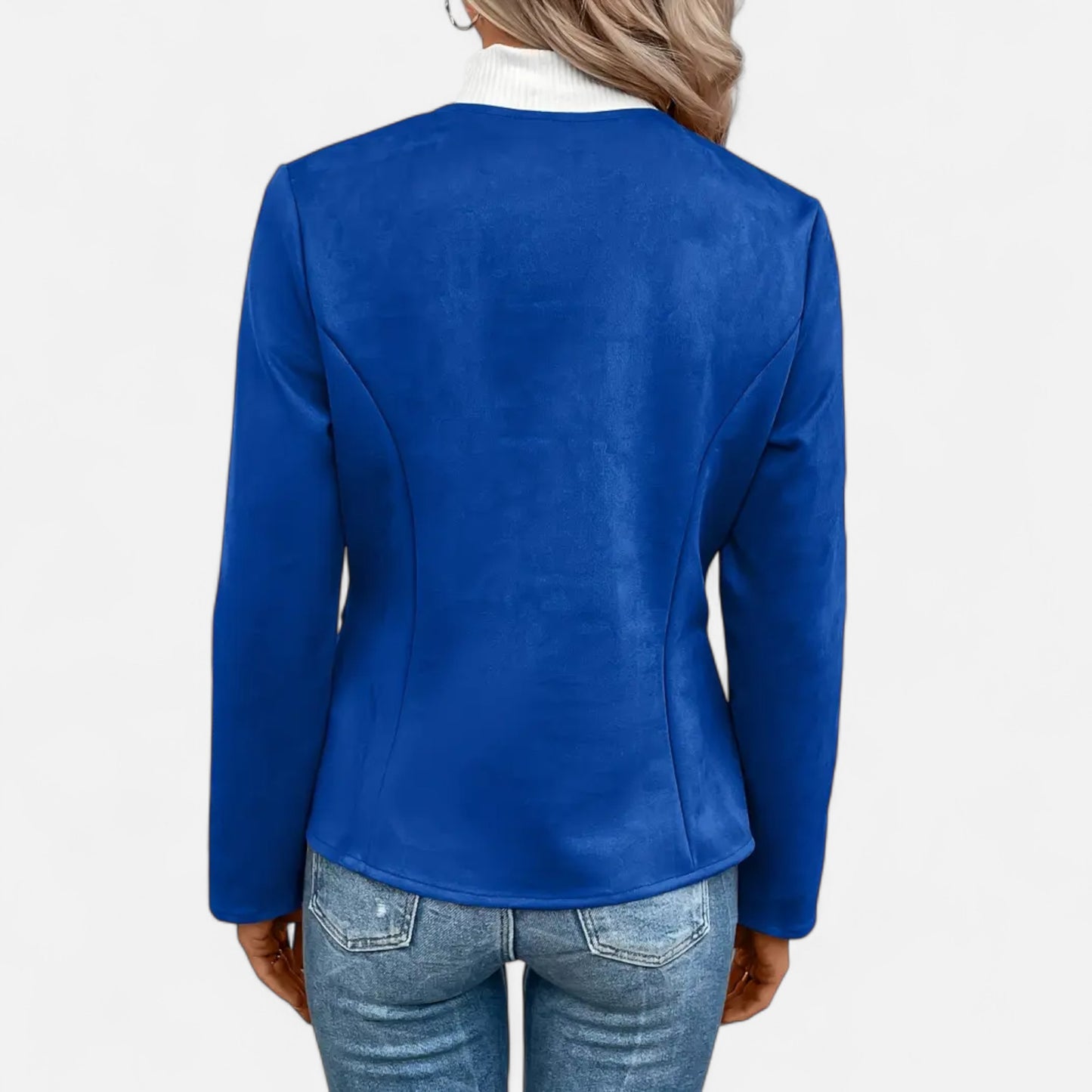 Dorevelle | Women’s Cropped Jacket – Slim Zip-Up Elegance