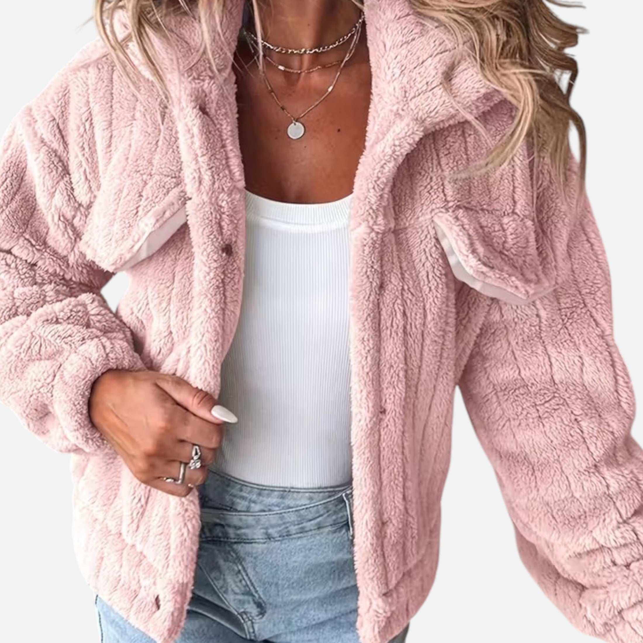 Dorevelle | Women’s Plush Casual Jacket