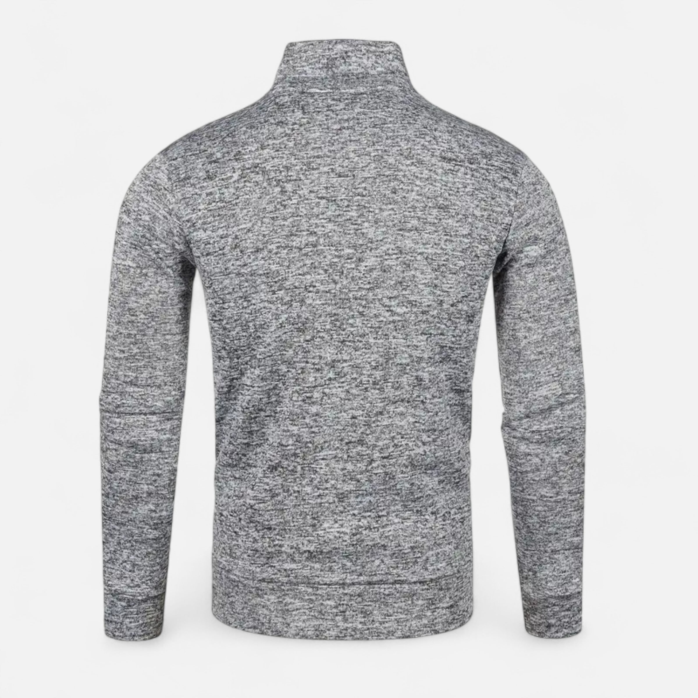 Dorevelle | Men’s Zip Jacket – Refined Knit Autumn Elegance