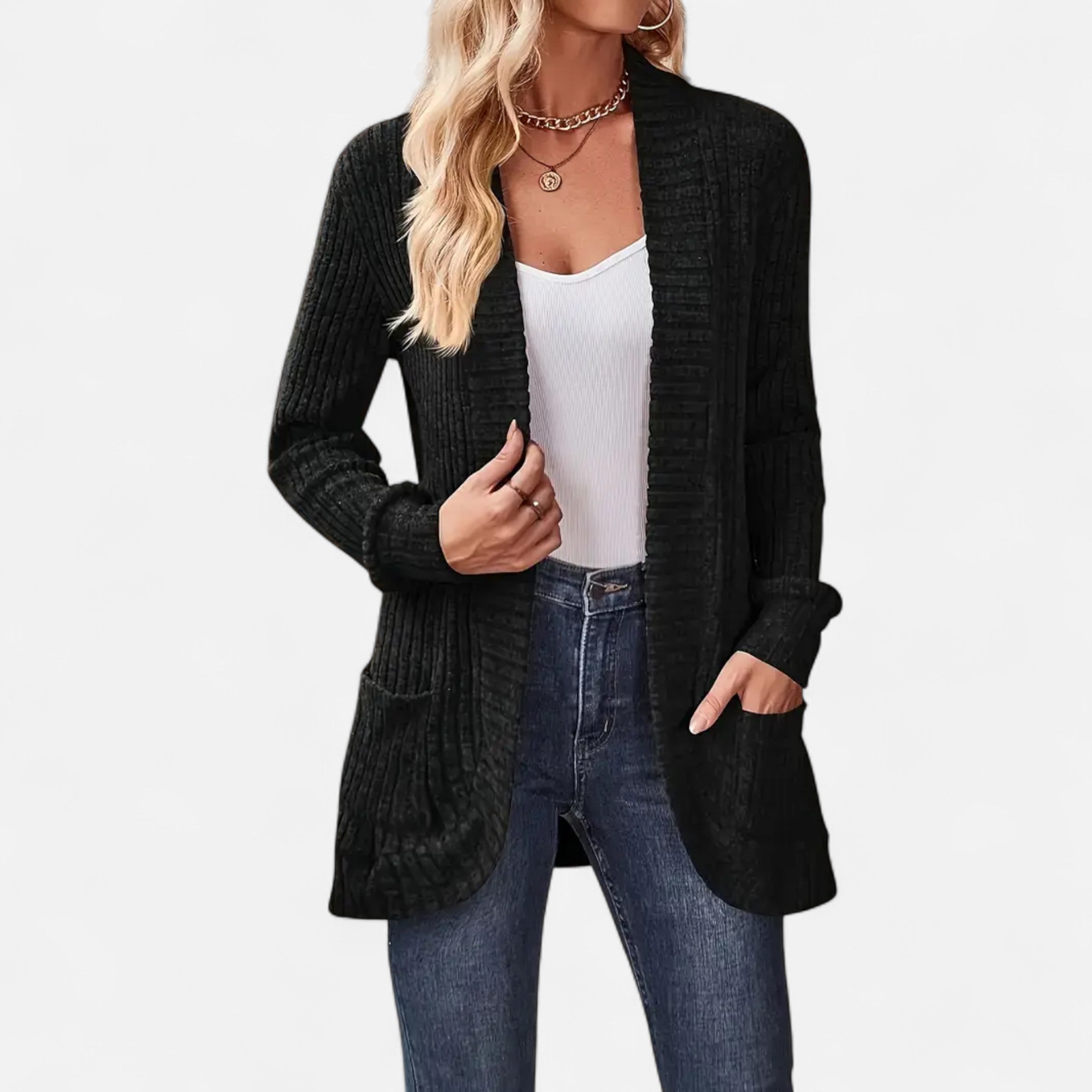 Dorevelle | Women’s Knit Cardigan – Elegant Casual Essential