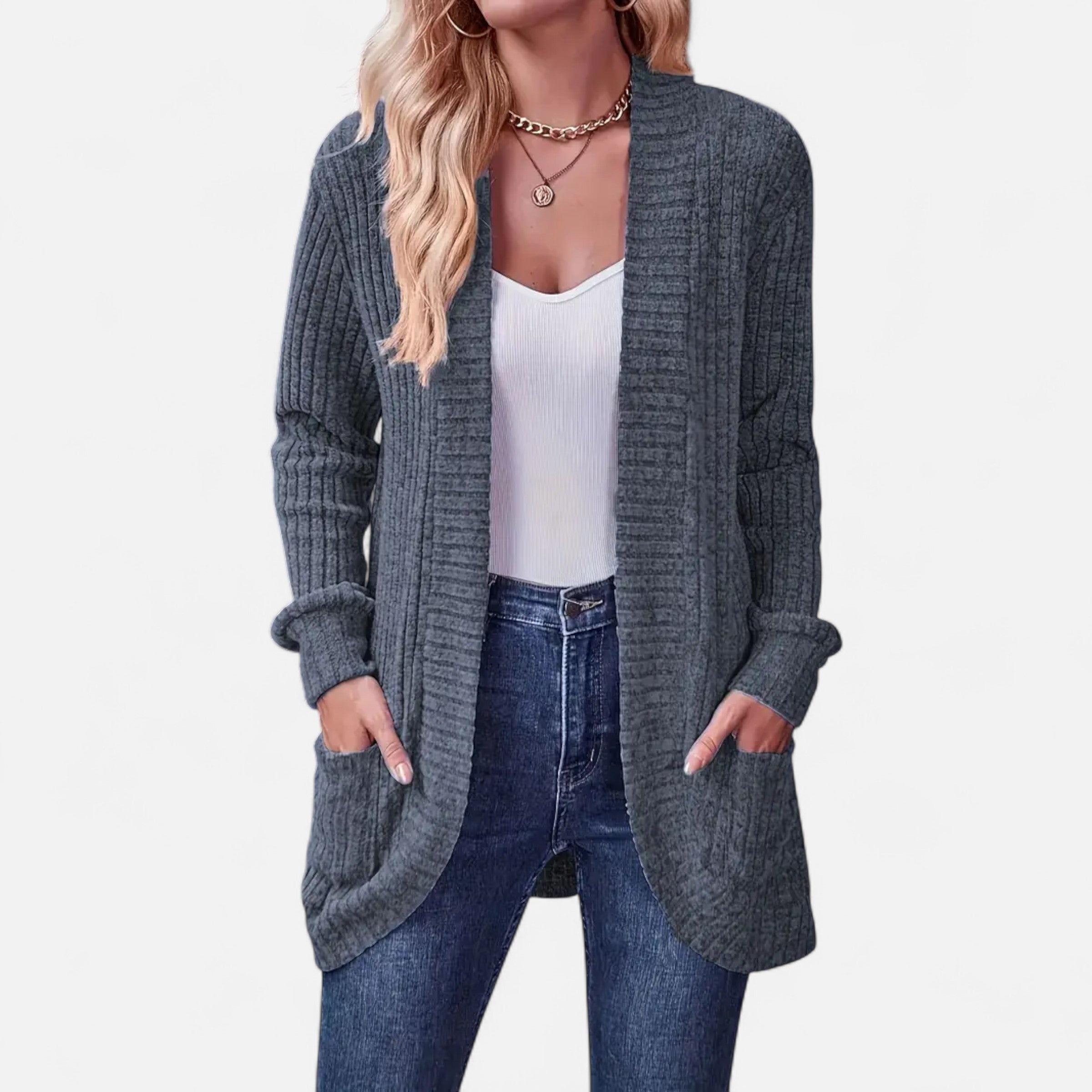 Dorevelle | Women’s Knit Cardigan – Elegant Casual Essential