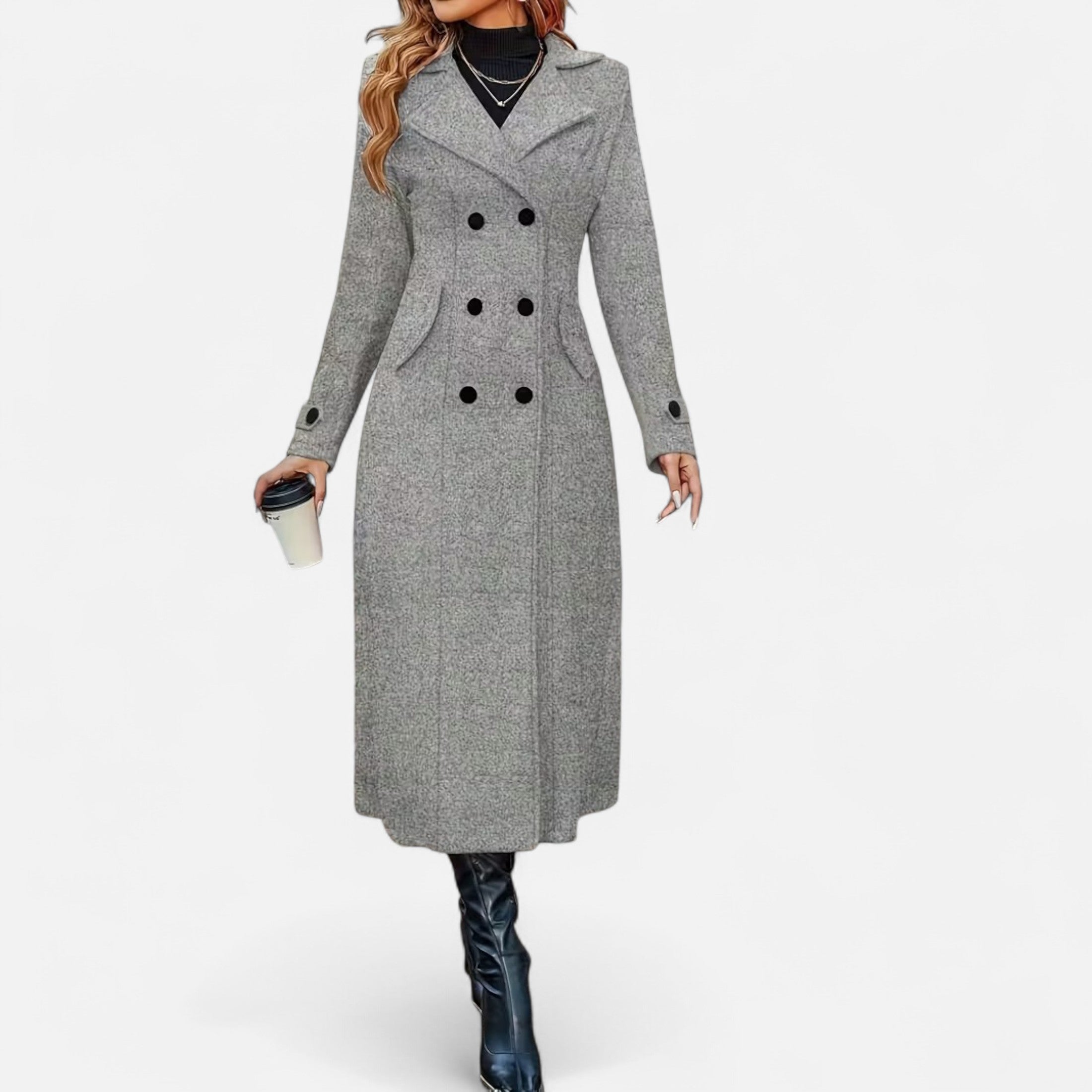 Dorevelle | Women’s Long Coat – Elegant Seasonal Outerwear