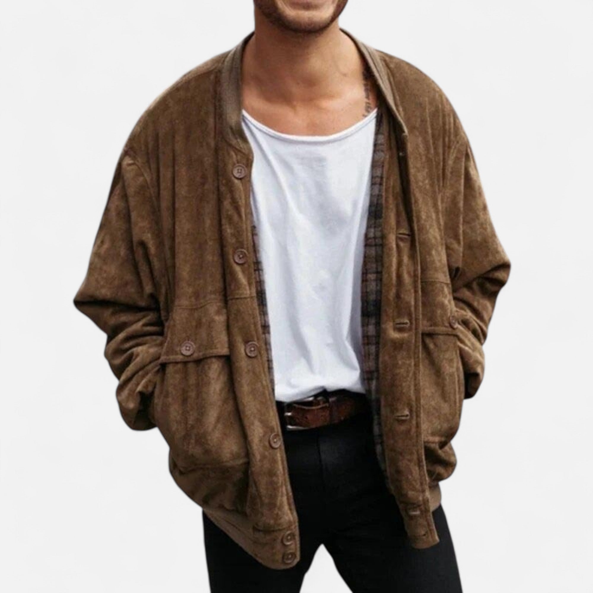 Dorevelle | Men’s Corduroy Coat – Classic Casual Elegance