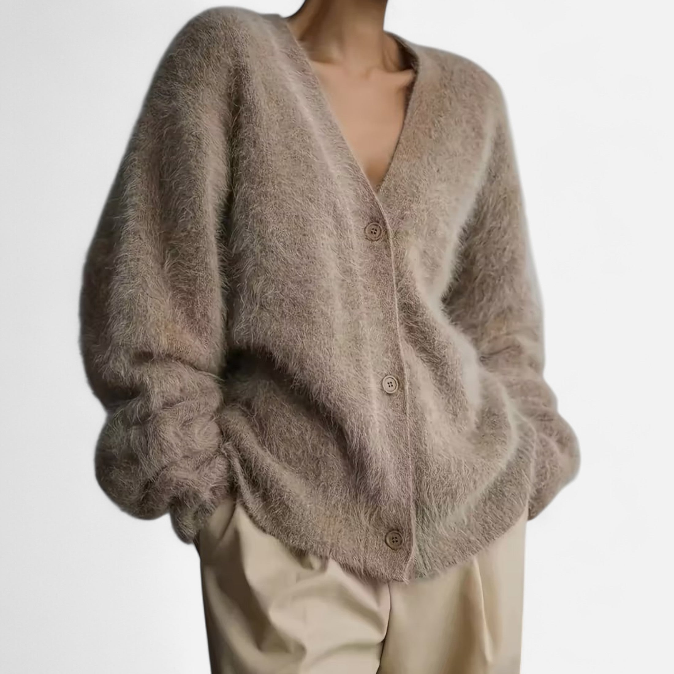 Dorevelle | Women’s Soft V-Neck Cardigan