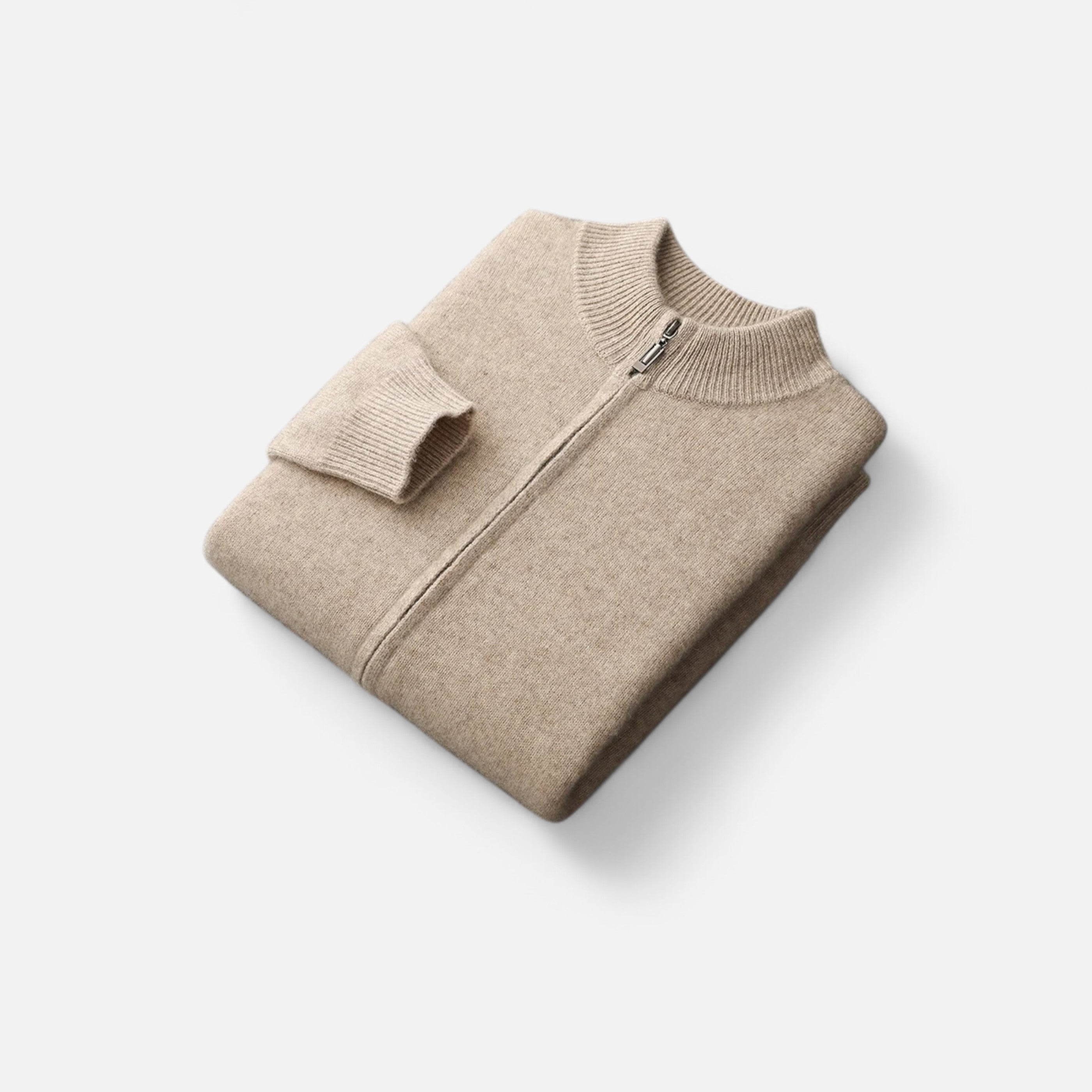 Dorevelle | Men’s Zipped Sweater – Heritage Merino Knit