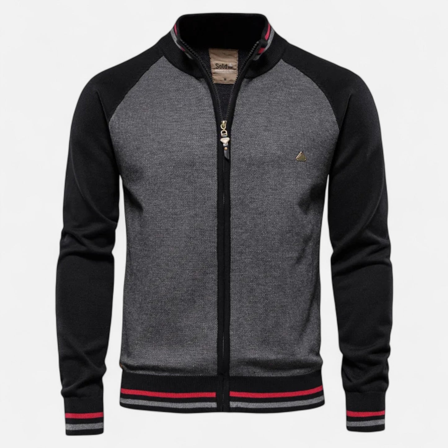 Dorevelle | Men’s Zipped Sweater – Heritage Cotton Knit