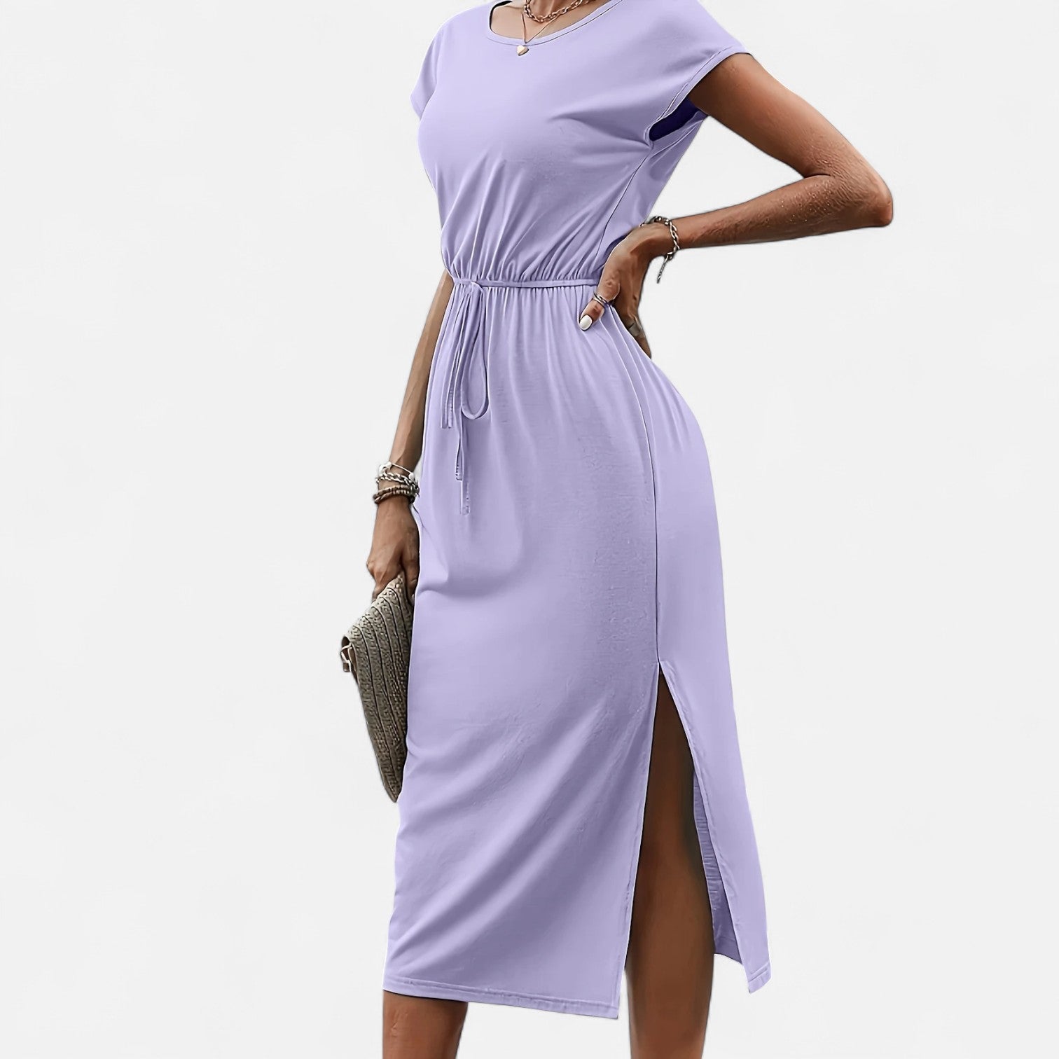 Dorevelle | Women’s White Dress – Heritage Knot Detail