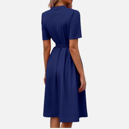 Dorevelle | Women’s V-Neck Dress – Countryside Midi Grace