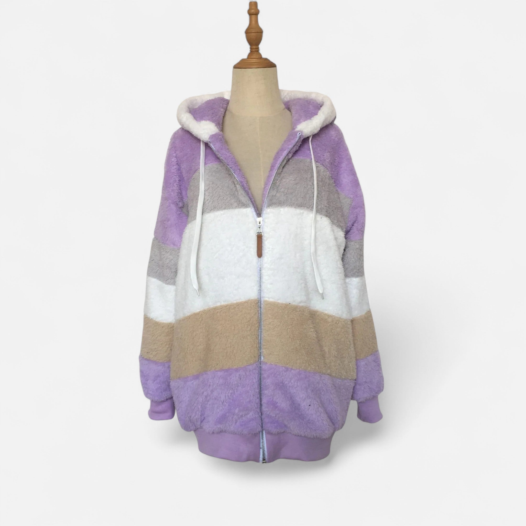 Dorevelle | Women’s Oversized Jacket – Hooded Autumn Winter Elegance