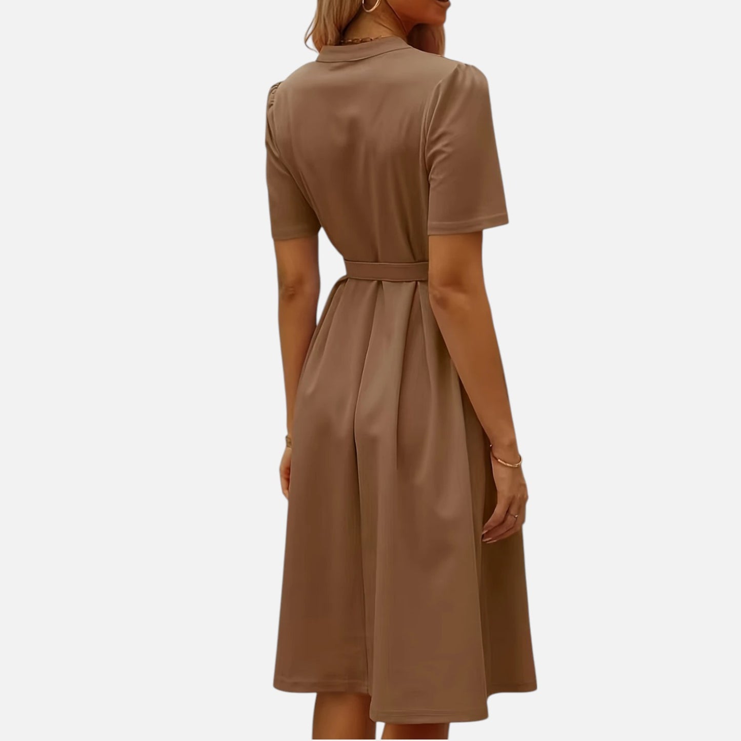 Dorevelle | Women’s V-Neck Dress – Countryside Midi Grace