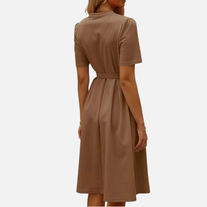 Dorevelle | Women’s V-Neck Dress – Countryside Midi Grace