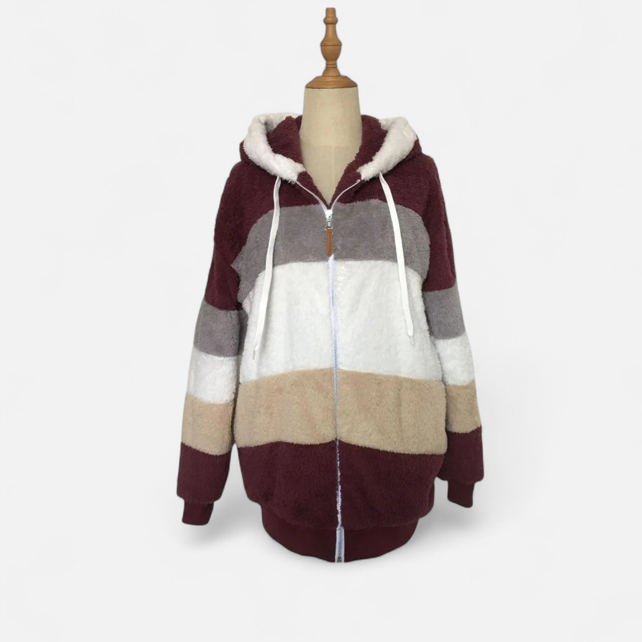 Dorevelle | Women’s Oversized Jacket – Hooded Autumn Winter Elegance