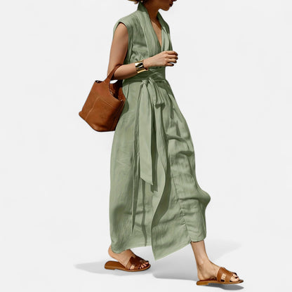 Dorevelle | Women’s Sleeveless Dress – Heritage Linen Style