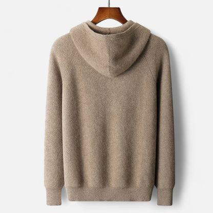 Dorevelle | Men’s Zipped Hoodie – Heritage Merino Knitwear