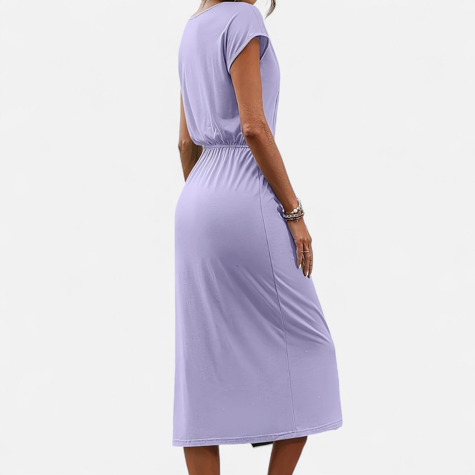 Dorevelle | Women’s White Dress – Heritage Knot Detail