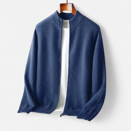 Dorevelle | Men’s Zipped Sweater – Heritage Merino Knit