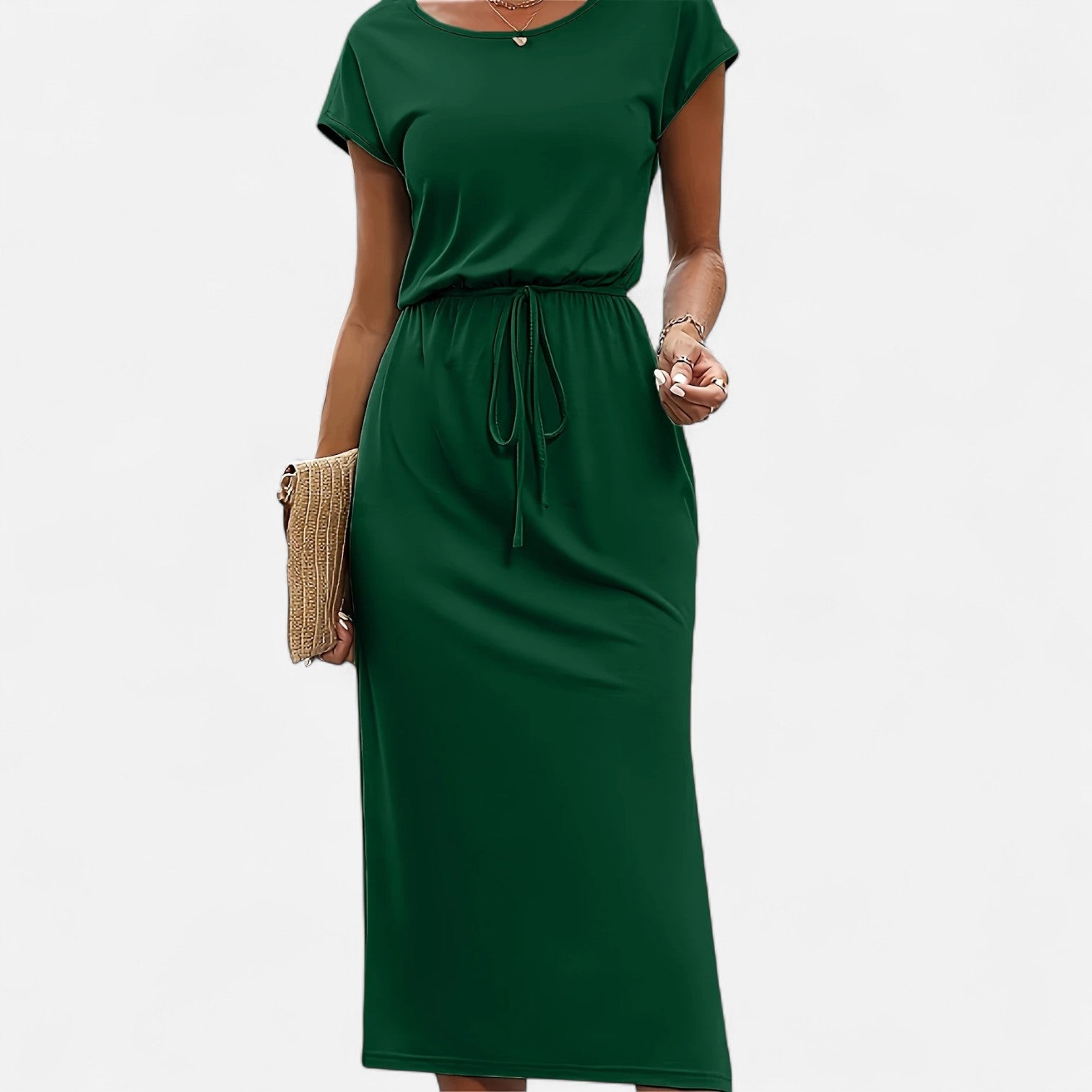 Dorevelle | Women’s White Dress – Heritage Knot Detail