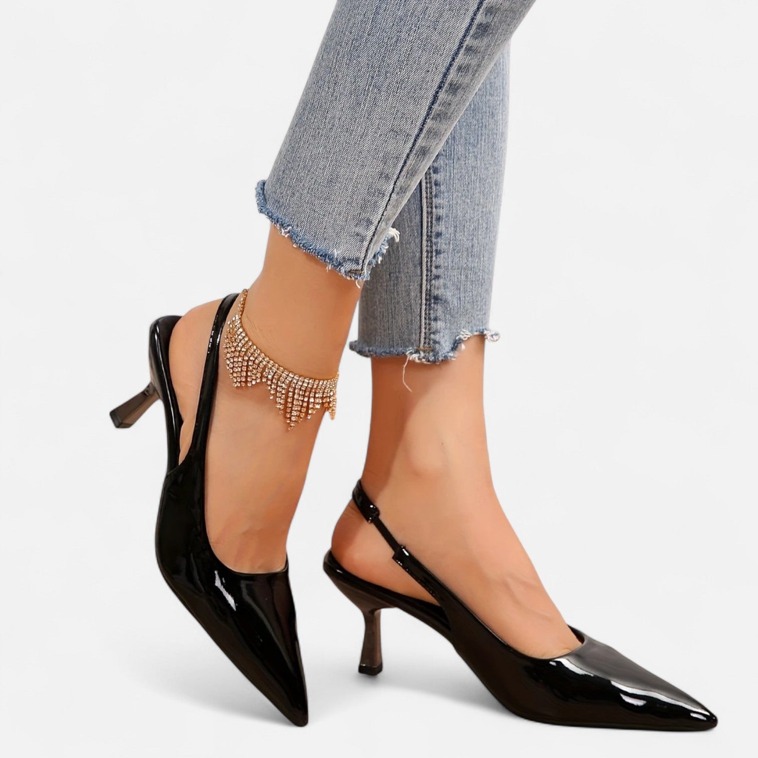 Dorevelle | Women’s Heeled Pumps – Riviera D’Orsay Style