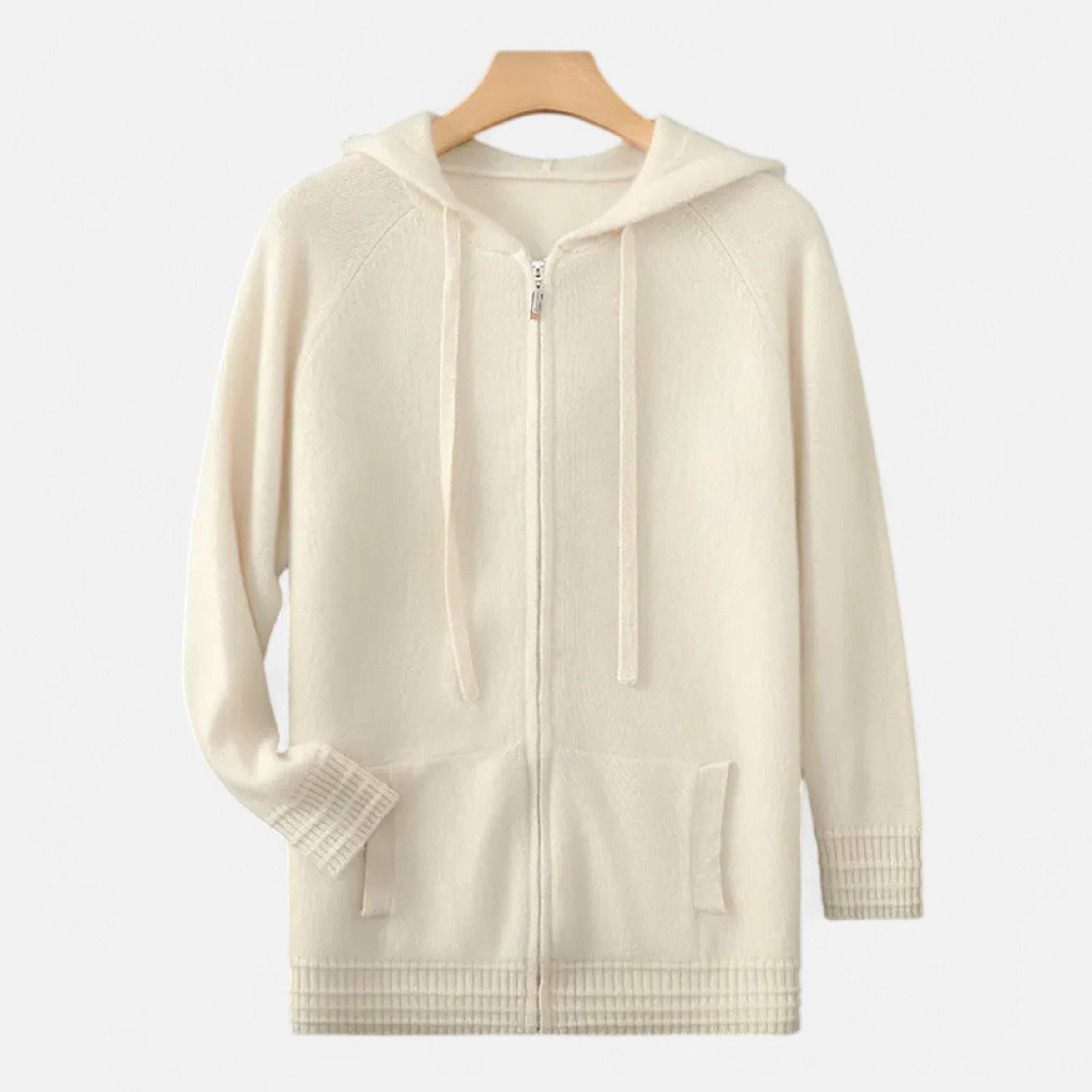 Dorevelle | Men’s Hooded Cardigan – Refined Winter Knitwear