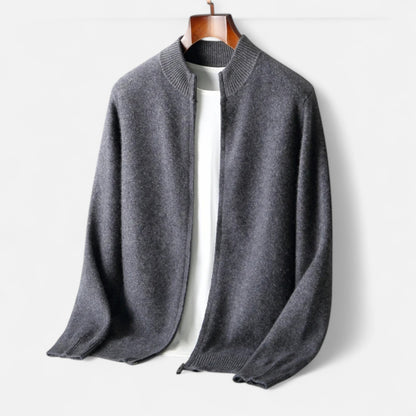Dorevelle | Men’s Zipped Sweater – Heritage Merino Knit