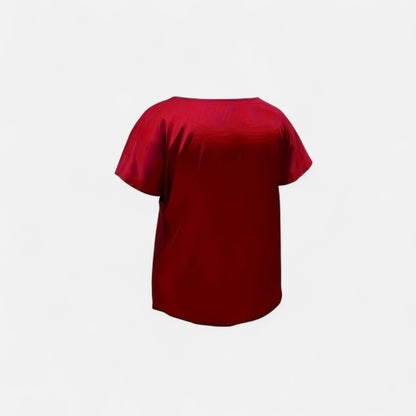 Dorevelle | Women’s Satin Blouse – Short Sleeve Classic