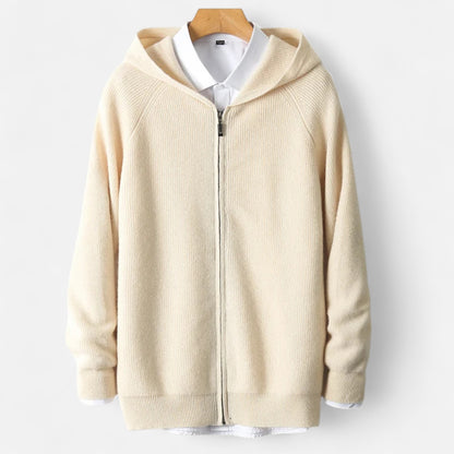 Dorevelle | Men’s Zipped Hoodie – Heritage Merino Knitwear