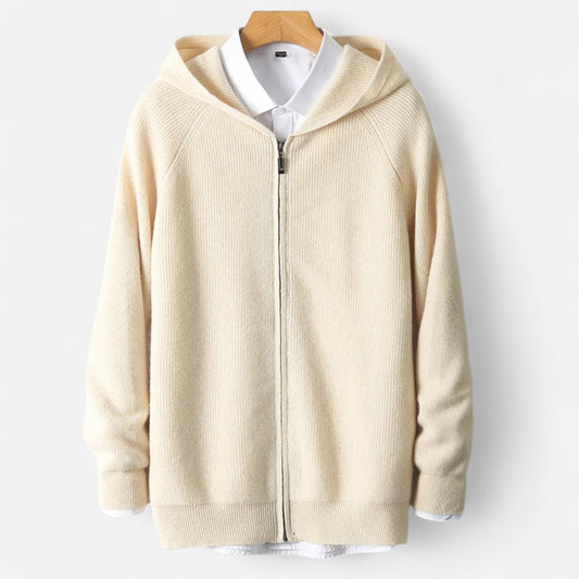 Dorevelle | Men’s Zipped Hoodie – Heritage Merino Knitwear