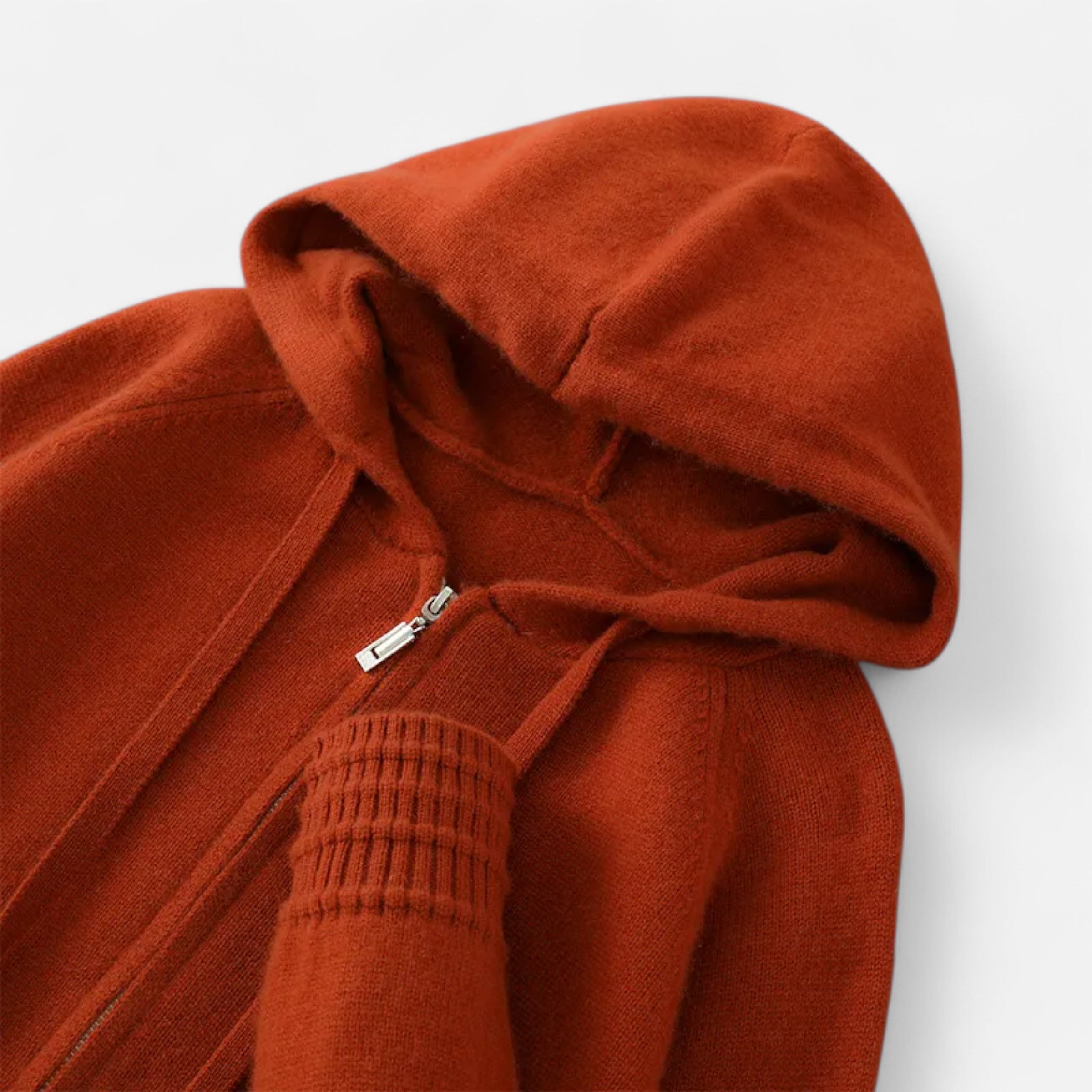 Dorevelle | Men’s Hooded Cardigan – Refined Winter Knitwear