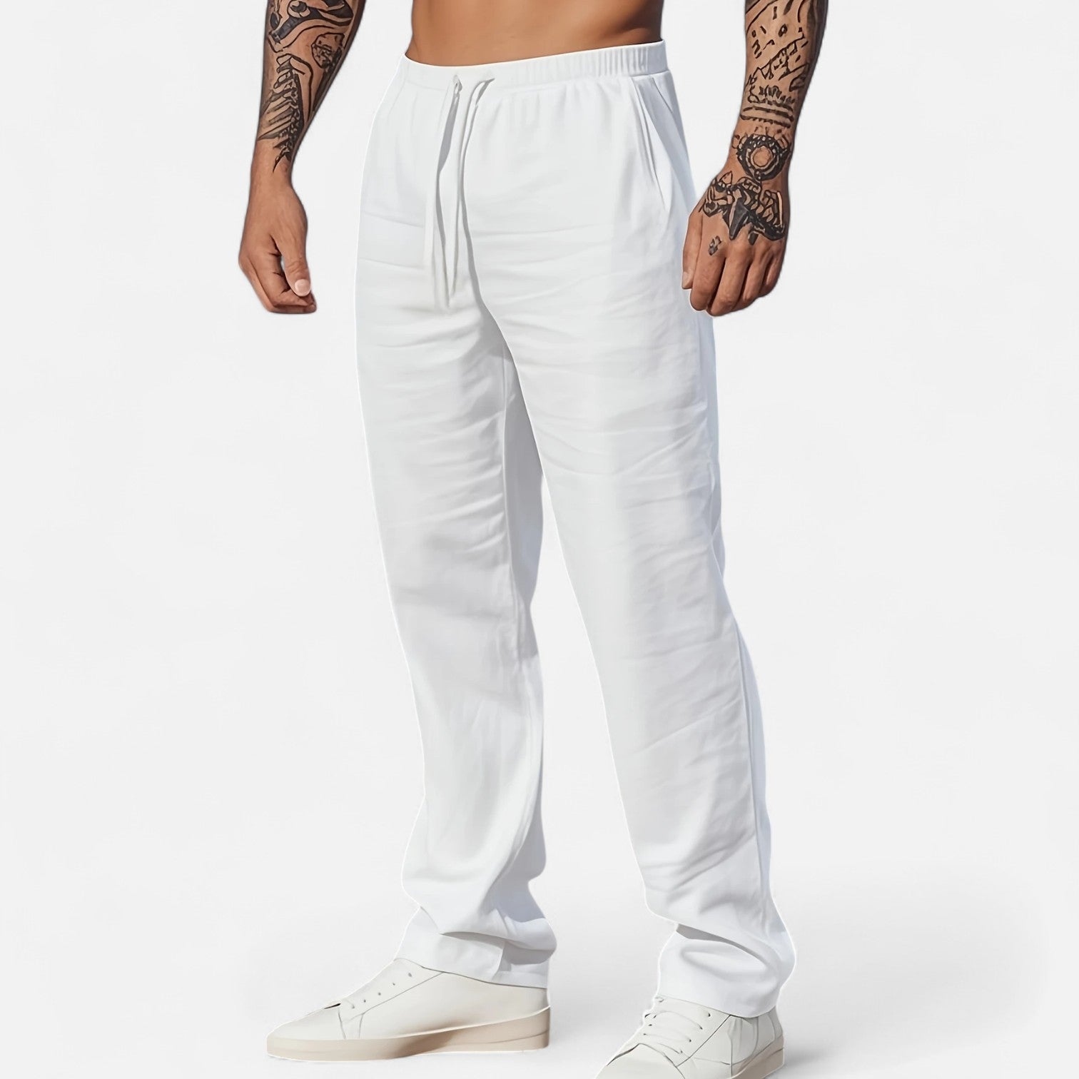 Dorevelle | Men’s Linen Trousers – Heritage Relaxed Cut