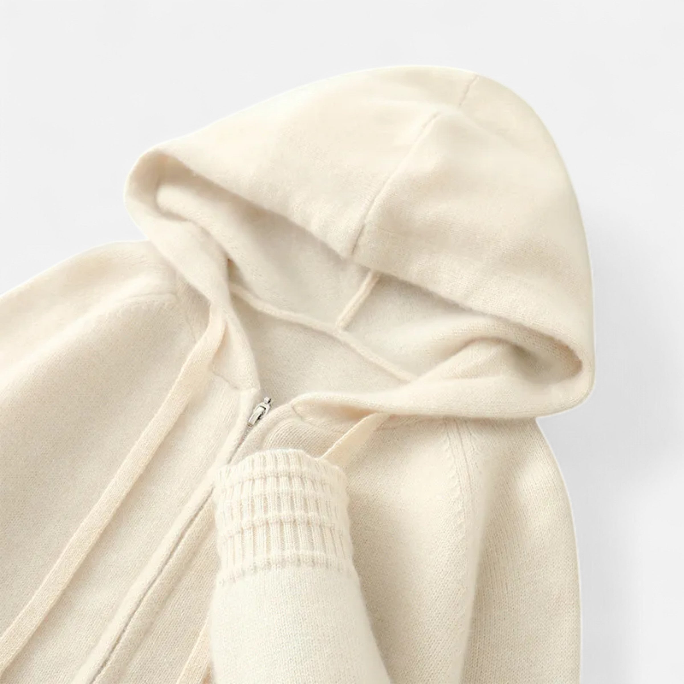 Dorevelle | Men’s Hooded Cardigan – Refined Winter Knitwear