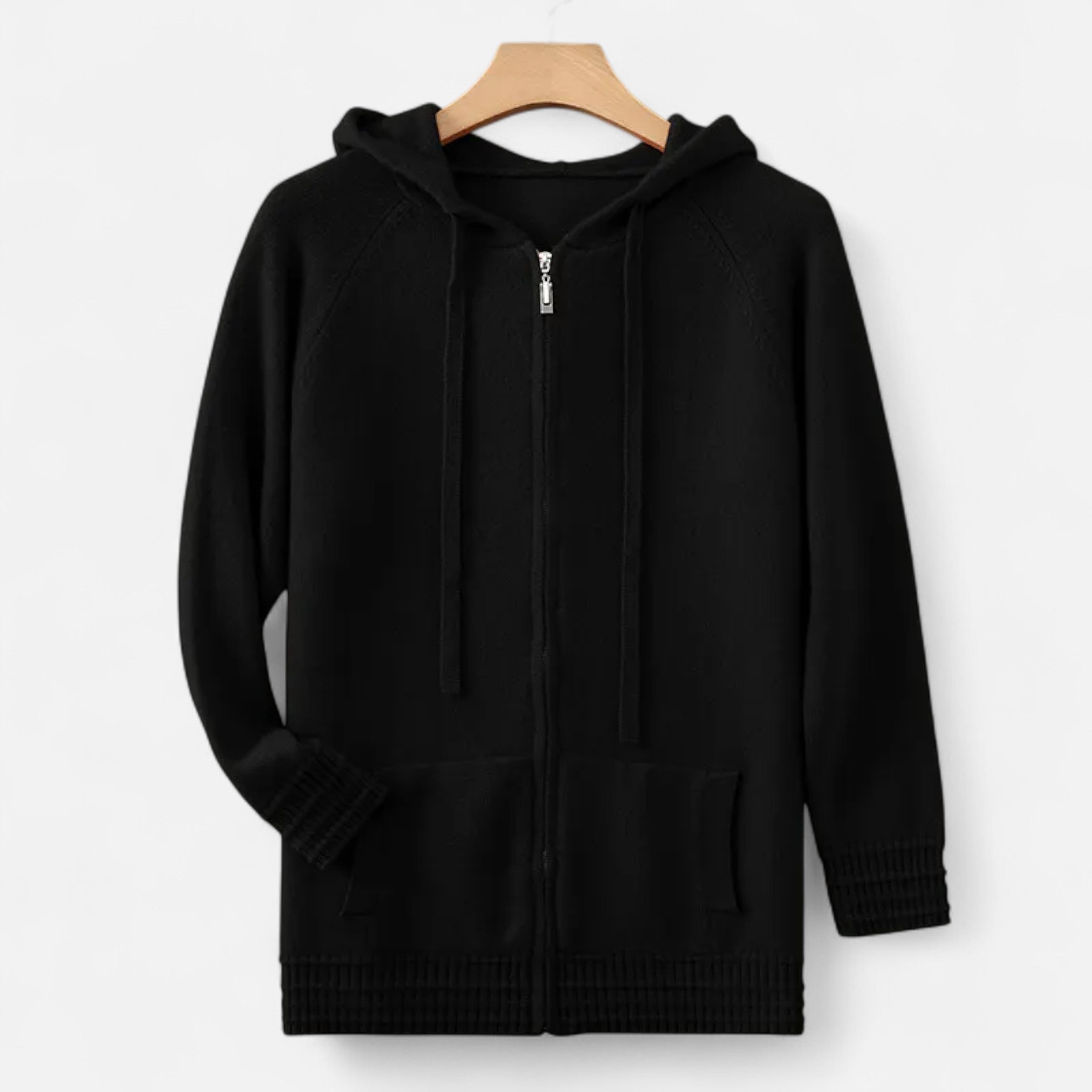 Dorevelle | Men’s Hooded Cardigan – Refined Winter Knitwear