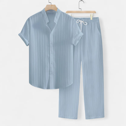 Dorevelle | Men’s Shirt & Trouser Set – Riviera Ensemble