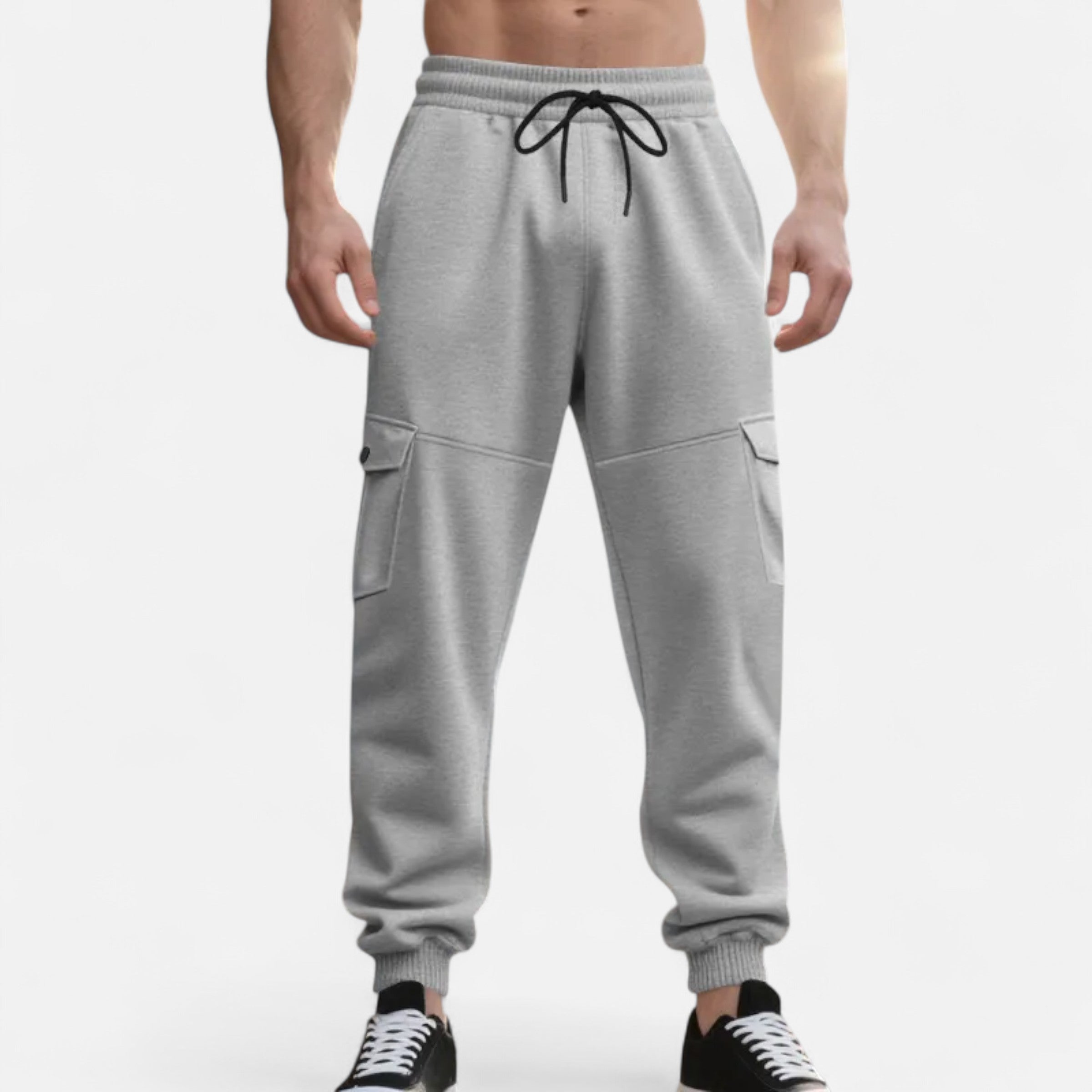Dorevelle | Men’s Cargo Pants – Refined Ankle-Banded Classic