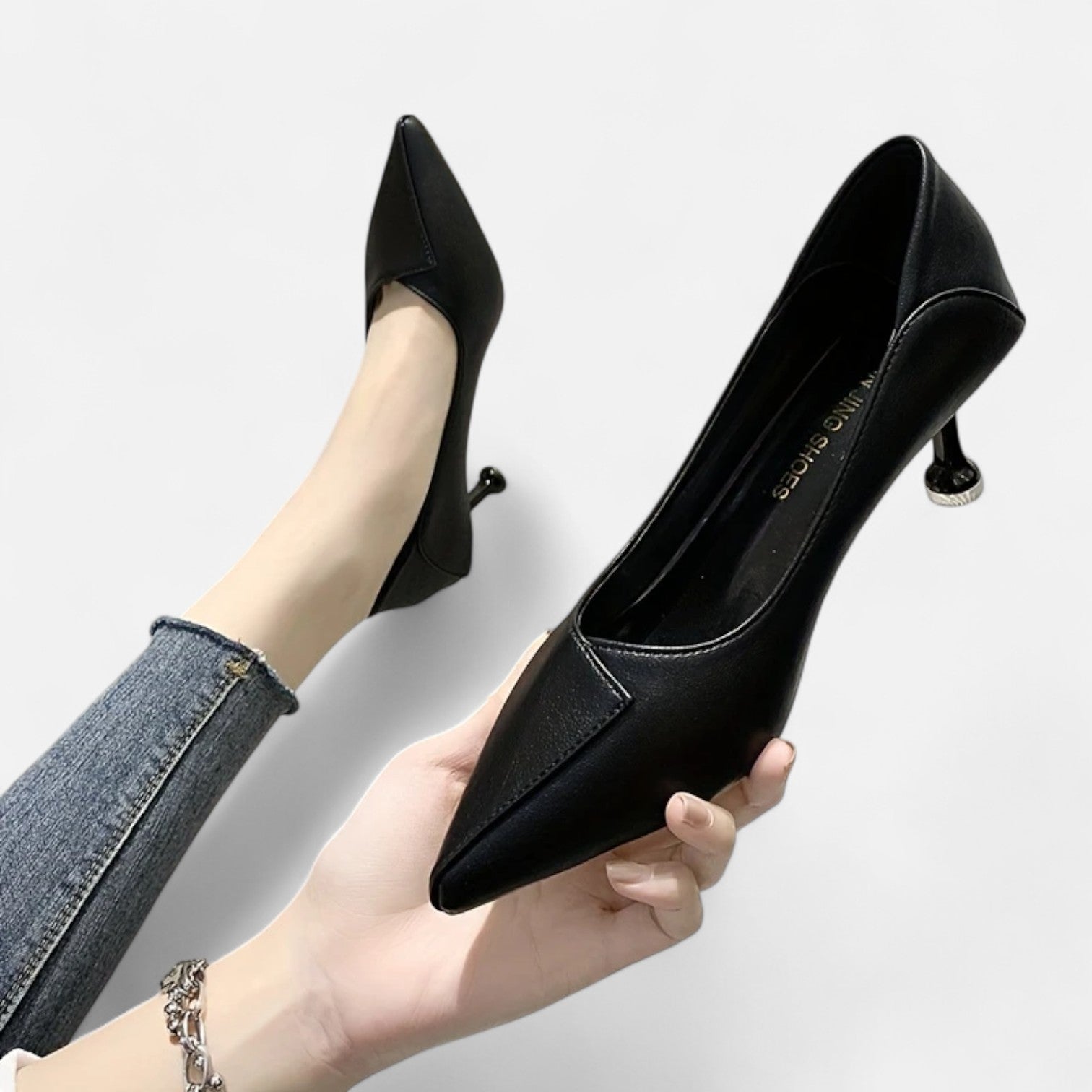 Dorevelle | Women’s Court Pumps – Pointed Toe Classic