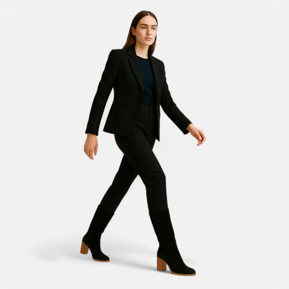 Dorevelle | Women’s Long Boots – Equestrian Light Brown Elegance